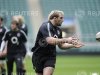 England's Joe Marler releases the ball during a training session at Twickenham stadium in London