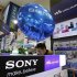A man looks at Sony Corp products at an electronics store in Tokyo