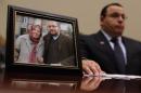 Ali Rezaian (R), brother of Jason Rezaian (picture), testifies before the House Foreign Affairs Committee on June 2, 2015 in Washington, DC