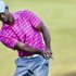 Golf - Woods loses ground in Malaysia, Van Pelt shoots 59
