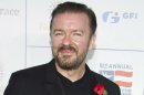 FILE - This Nov. 9, 2011 file photo shows British actor-comedian Ricky Gervais at the New York Comedy Festival's Stand Up For Heroes benefit in New York. Gervais announced Tuesday, July 31, 2012, on his blog that he's working on a Web series called 
