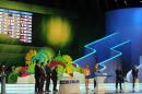 Picture taken just before the start of the final draw of the Brazil 2014 FIFA World Cup, in Costa do Sauipe, Bahia state, Brazil, on December 6, 2013