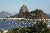 Fotografía tomada en diciembre de 2012 en la qeu se registró una vista panorámica de la bahía de Guanabara, en Río de Janeiro. EFE/Archivo