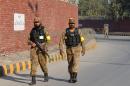 Pakistani police arrested eight suspected members of the Islamic State group after anti-terror police raided their hideout in Daska, central Punjab 