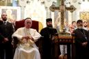 Pope Francis visits Svetitskhoveli Cathedral in Mtskheta