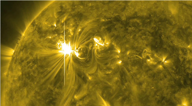 Large Solar Flare Has Potential …