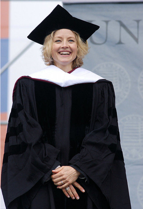 Jodie Foster Speaks At Commencement At University Of Pennsylvania
