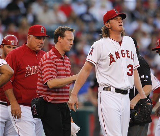 Angels ace Weaver to DL with lower-back woes