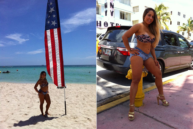 Mulher Melão fica com os seios à mostra em praia de Miami [+18][+ibagem] Mulher-melao-dupla-20082012