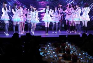 Japanese women&#39;s pop group AKB48 during a gala&nbsp;&hellip;