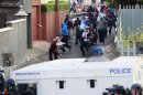 Loyalists throw bottles at police in Woodvale Road area of North Belfast