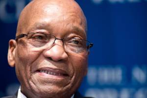 South African President Jacob Zuma waits to address&nbsp;&hellip;