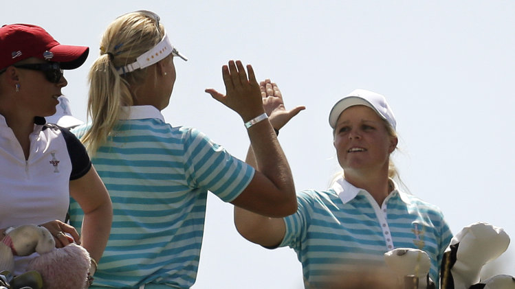 A teenager shines as Europe on cusp of Solheim Cup