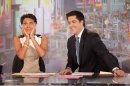 ABC newswoman Robin Roberts makes her final appearance on ABC's "Good Morning America" before taking medical leave