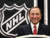 File photo of NHL Commissioner Bettman announcing the end of labor negotiations between the NHL and NHLPA in New York