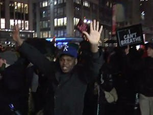 Raw: New York Protest for Grand Jury Decisions