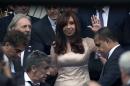 Argentine President Cristina Kirchner at the Congress in Buenos Aires, Argentina on March 1, 2015