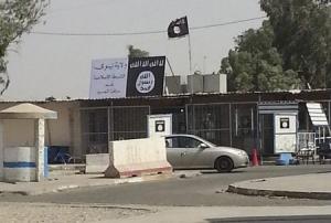 A sign by the Islamic State is seen in the city of &hellip;