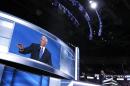 Republican Vice Presidential Nominee Gov. Mike Pence of Indiana speaks during the third day session of the Republican National Convention in Cleveland, Wednesday, July 20, 2016. (AP Photo/Carolyn Kaster)