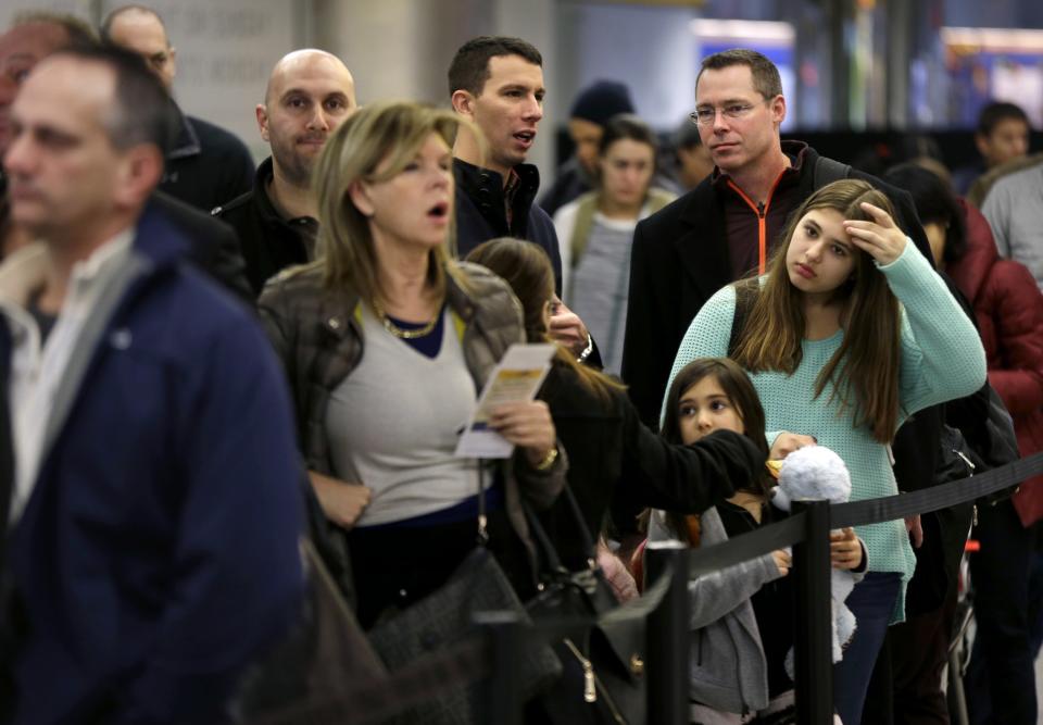 Wall of storms threatens to upend holiday travel - Yahoo News