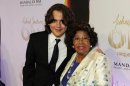 Prince Jackson and Katherine Jackson arrive at the world premiere of 'Michael Jackson ONE by Cirque du Soleil at Mandalay Bay in Las Vegas on June 29, 2013 -- Getty Images