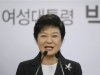 South Korea's conservative President-elect Park Geun-hye speaks during a news conference at the main office of ruling Saenuri Party in Seoul