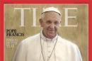 The cover of Time magazine's Person of the Year issue, featuring Pope Francis is pictured in this handout photo