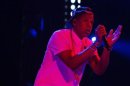 Musician Jay-Z performs during his "Legends of the Summer" tour with singer Justin Timberlake in New York