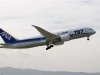 An All Nippon Airways Boeing 787 Dreamliner departs San Jose International Airport for Tokyo in San Jose