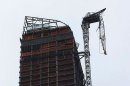Raw: Camera shows moment of NYC crane collapse