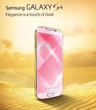 Tak Mau Kalah dari Apple, Samsung Juga Siapkan Galaxy S4 Gold Edition