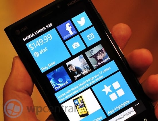 Nokia Lumia 920 合約價曝光，兩年約US$99！