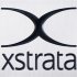 Logo of Swiss mining company Xstrata is shown at their headquarters in Zug