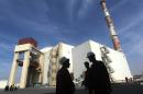 The reactor building at the Russian-built Bushehr nuclear power plant in southern Iran on October 26, 2010