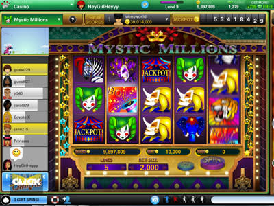 Casino slot machine game