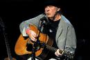 Neil Young performs on March 29, 2014 in Los Angeles, California