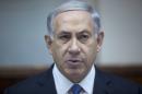 Israel's Prime Minister Benjamin Netanyahu chairs the weekly cabinet meeting in Jerusalem, Sunday, Feb. 15, 2015. (AP Photo/Abir Sultan)