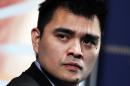 Pulitzer-prize winning journalist and activist Jose Antonio Vargas speaks at the Commonwealth Club of California on July 11, 2011 in San Francisco, California