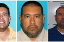 Omaha Police Department handout show photos of suspect Anthony Joseph Garcia in 2006, 2012 and after his arrest in Illinois on July 15, 2013