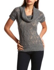 charlotte russe fuzzy cable cowl top