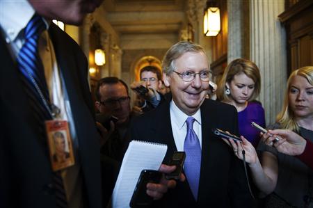 Senate leaders to make last-ditch "fiscal cliff" effort - Yahoo! News