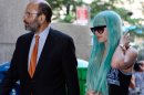FILE - In this Tuesday, July 9, 2013 file photo, Amanda Bynes, accompanied by attorney Gerald Shargel, arrives for a court appearance in New York on allegations that she chucked a marijuana bong out the window of her 36th-floor Manhattan apartment. A judge has granted Amanda Bynes' mother a conservatorship over the former child actress. Ventura County Judge Glen Reiser ruled Friday, Aug. 9, that Richard and Lynn Bynes should be allowed to limited control their daughter's personal affairs, including medical treatment.The former star of Nickelodeon shows 