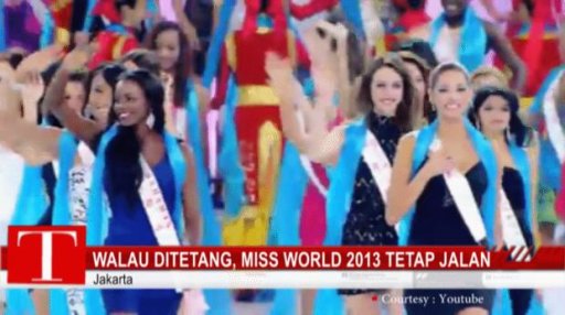 Miss World, 'Itu Urusan Orang Bali'  