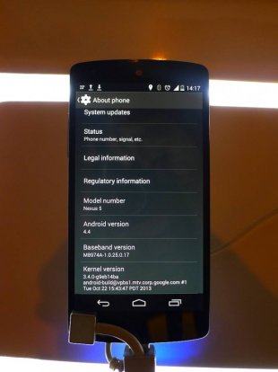 Nexus 5 White setting 562x750 Hands on: LG Nexus 5 dan G Flex smartphone news mobile gadget liputan acara lokal 