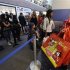 Shoppers line up for Black Friday sales at the Disney store in Glendale, California