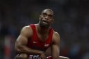 File photo of Tyson Gay of the U.S. during the London 2012 Olympic Games at the Olympic Stadium