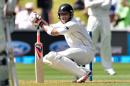 New Zealand's Brendon McCullum takes a moment out during day one of the first cricket international five-day Test match between New Zealand and Australia at Basin Reserve in Wellington on February 12, 2016
