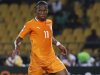 Ivory Coast's Drogba moves with the ball during their African Nations Cup (AFCON 2013) Group D soccer match against Algeria in Rustenburg