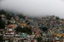 A general view as Hurricane Matthew approaches Port-au-Prince