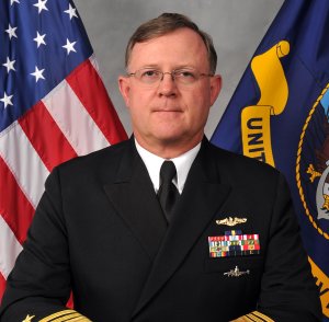 This image provided by the U.S. Navy shows Navy Vice Adm. Tim Giardina in a Nov. 11, 2011, photo. The U.S. strategic Command, the military command in charge of all U.S. nuclear warfighting forces says it has suspended its No. 2 commander, Giardina, for unspecific reasons, and he is under investigation by the Naval Criminal Investigative Service. (AP Photo/U.S. Navy)
